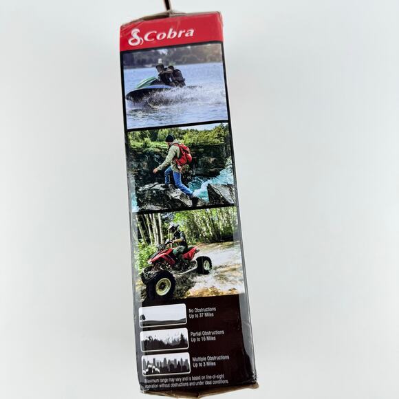 Cobra Rugged Outdoor Two-Way Radio 1 Walkie-Talkie ACXT 1037R FLT-1 37 Miles - Picture 4 of 7